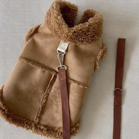 Hundekleidung Mantel Zubehör Kleine Hunde Luxus Für Tier Winter Medium Kleider Weiche Haustier Kleidung Designer Chihuahua Ni