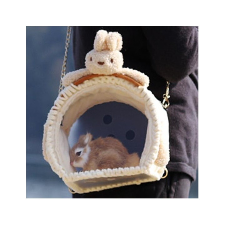 Praktische, verstellbare, sichere Transportbox für kleine Haustiere, Tiere, Hamster, Chinchilla, Reise-Umhängetasche, Zubehör