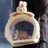 Praktische, verstellbare, sichere Transportbox für kleine Haustiere, Tiere, Hamster, Chinchilla, Reise-Umhängetasche, Zubehör