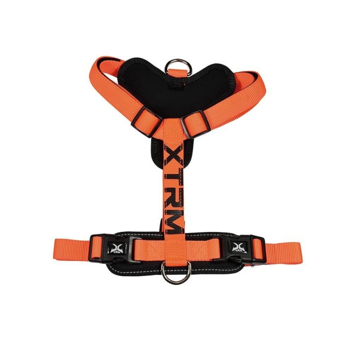 X-TRM Cronos NEON FLASH Geschirr 35-60x1,5cm ORANGE NAYECO