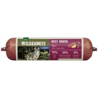 REAL NATURE WILDERNESS Wurst Adult Best Horse, Pferd mit Süßkartoffel und Rote Bete 12x800 g
