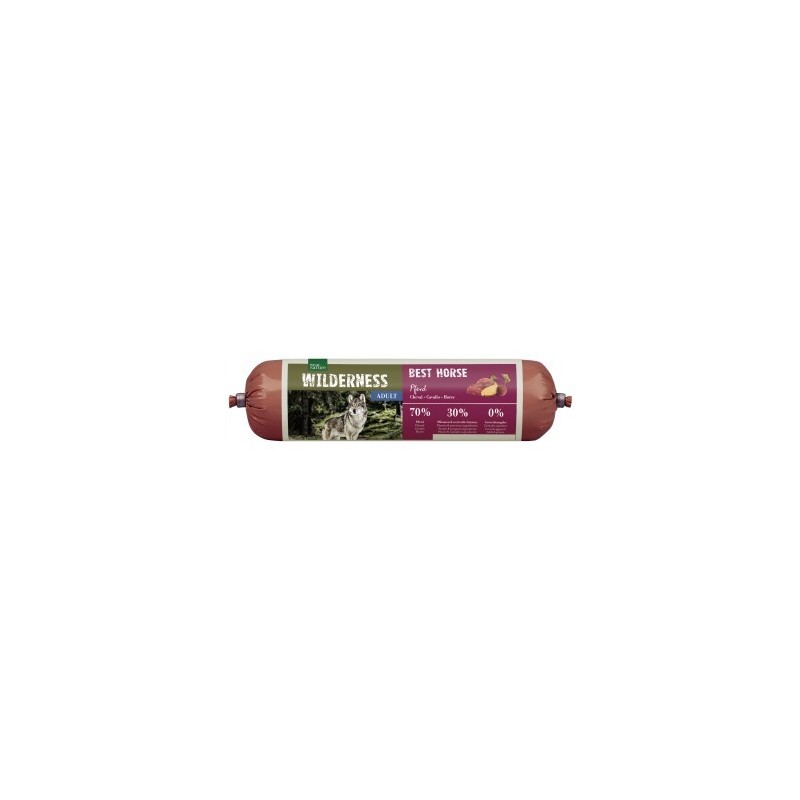 REAL NATURE WILDERNESS Wurst Adult Best Horse, Pferd mit Süßkartoffel und Rote Bete 12x800 g