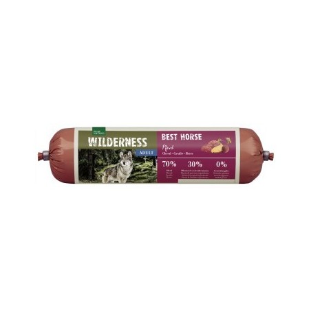 REAL NATURE WILDERNESS Wurst Adult Best Horse, Pferd mit Süßkartoffel und Rote Bete 12x800 g
