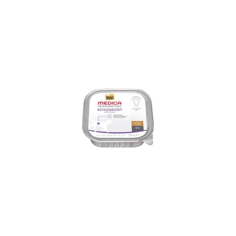 SELECT GOLD Medica Nassfutter Hund Adult Schonkost Pute mit Reis 20x150 g