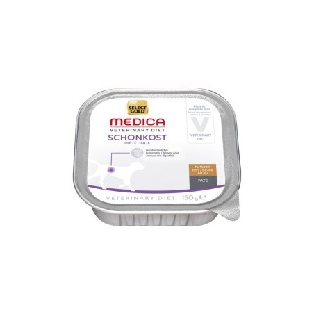 SELECT GOLD Medica Nassfutter Hund Adult Schonkost Pute mit Reis 20x150 g
