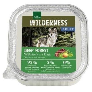 REAL NATURE WILDERNESS Adult Wildschwein mit Hirsch 32x100 g