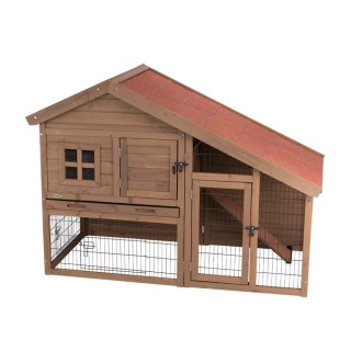 Trixie Kleintierstall Natura Luxus - L 151 x T 80 x H 107 cm (2 Pakete*)