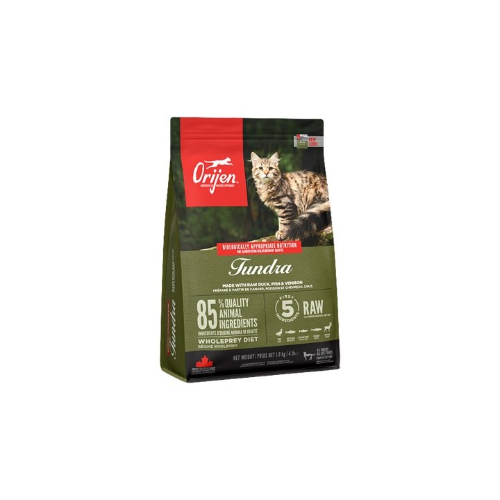 Orijen Tundra Cat Whole Prey Probepackung - 340 g
