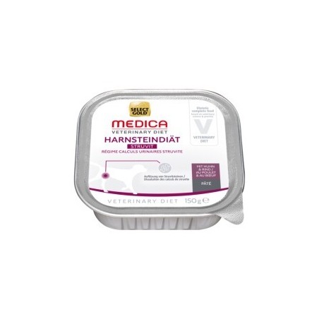 SELECT GOLD Medica Nassfutter Hund Adult Harnsteindiät, mit Huhn & Rind 40x150 g