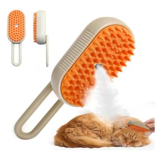 Pet Dampf Pinsel Katze Hund Reinigung Dampf Spray Massage Schönheit Kamm 3 In 1 Haar Entfernung Pflege Liefert Haustiere zube