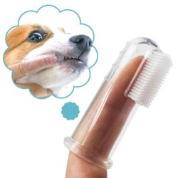 Superweiche Haustier-Fingerzahnbürste, Teddy-Hundebürste, Mundgeruch, Zahnstein, Zahnpflegewerkzeug, Reinigung von Hunden und