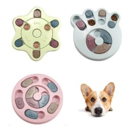 Hundezubehör, Puzzle, interaktives Spielzeug zur Stimulation des IQ von Welpen, Futterverteiler, Leckerli-Spender für Haustie