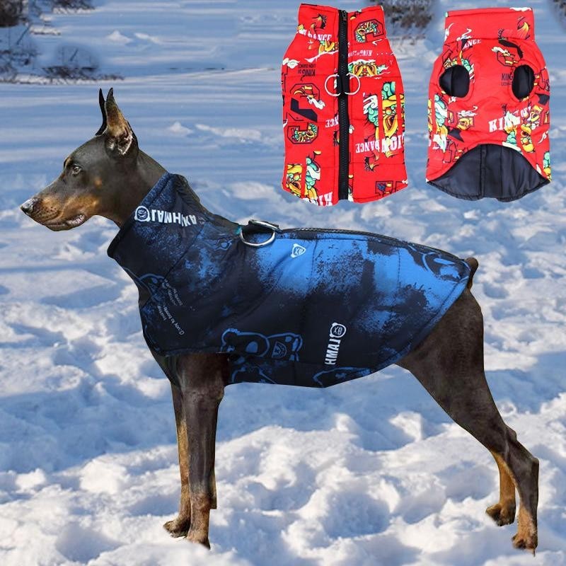 Winter Warme Haustier Mantel Jacke für Mittelgroße Hunde Wasserdichte Große Hundekleidung Schäferhunde Windhunde mascotas Kle