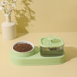 Automatischer Futternapf für Hunde und Katzen, große Kapazität, Füttern und Trinken für Hunde und Katzen, Wasserspender, Futt