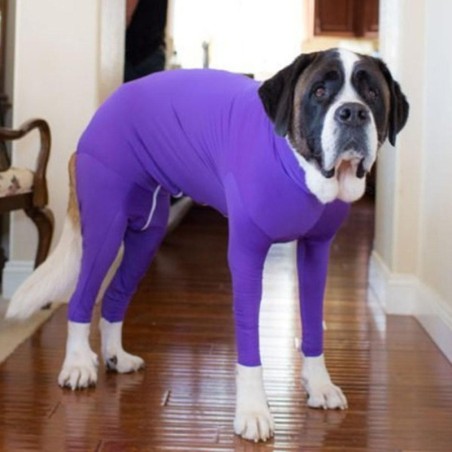 Schlafanzug für große Hunde, Overall, Hundekastrationsshirt, Anti-Haarausfall-Anzug, Onesie für große Hunde, Genesungsanzug,
