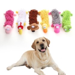 Langlebiges, preisgünstiges Plüschspielzeug für Hunde in Tierform mit Quietschgeräuschen für kleine Hunde, Chihuahua, Yorkshi