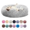 40-90cm Flauschiges Hundebett für große, runde Hundebetten, superweiches Katzenhaus, Plüsch-Katzennest, warmes Winterbett für