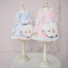 Haustier Niedlicher Blumenkragen Schaf Rucksack Mantel Hunderock Herbst/Winter Edition Bichon Hundeparkas Jacke Hundekleidung