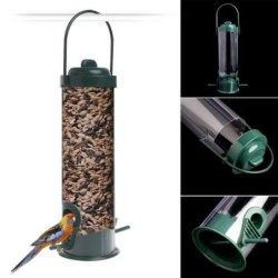Hängender Futterspender für Wildvögel, Futterbehälter, Aufhänger, Garten- und Outdoor-Fütterungswerkzeug