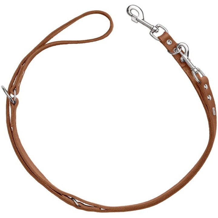 Hunter Verstellbare Führleine Grenaa cognac 2 m, 20 cm