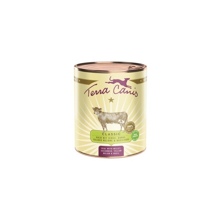 Terra Canis Nassfutter Hund Classic Adult Kalb 6x800 g