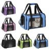 Haustier-Träger-Rucksack, Transporttasche, Katzentragebox, Reisetasche, Klappkäfig blau