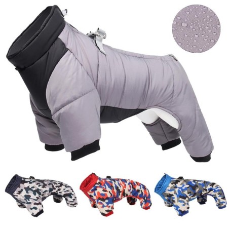 Winter warme verdickte Haustier-Hundejacke, wasserdichte Hundekleidung für kleine mittelgroße Hunde, Welpenmantel, Chihuahua,