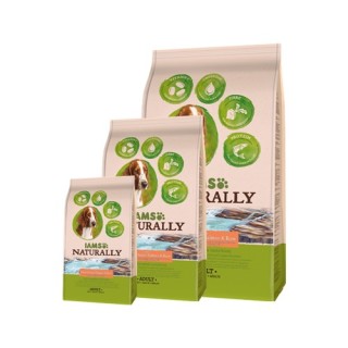 IAMS Naturally Dog - Salmon & Rice - 2,7 kg