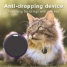 Mini Hund GPS Bluetooth 5,0 Tracker Anti-Verloren Gerät Runde Anti-Verloren Gerät Haustier Kinder Tasche Brieftasche Tracking