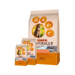 IAMS Naturally Katzenfutter - Salmon & rice - 700 g