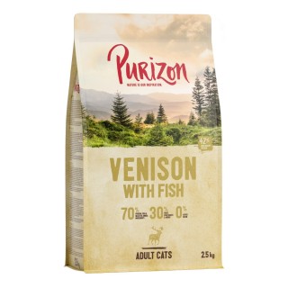 Purizon Original Hirsch mit Fisch - getreidefrei - 2,5 kg