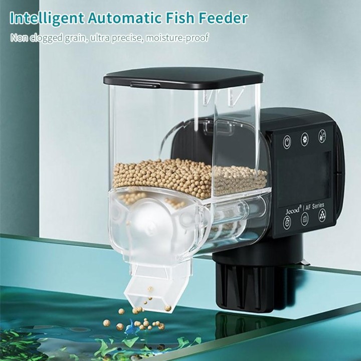 250ml/500ml Jebao Aquarium Aquarium Feeder Goldfisch Smart Timing Auto Digital Feeder Stunden Timer Aquarium Zubehör 1