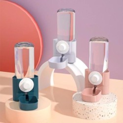 Haustier-Wasserspender zum Aufhängen für Käfige, automatischer Wasserspender, Wasserflaschenschüssel für Katzen und Hunde, He