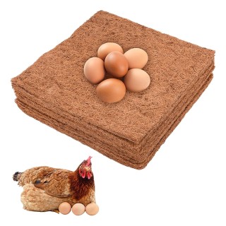 6 Stück/10 Stück zuschneidbare Hühnernistunterlagen zum Eierlegen, Nistunterlagen für Hühnerställe, Nesteinlagen, leicht zu r