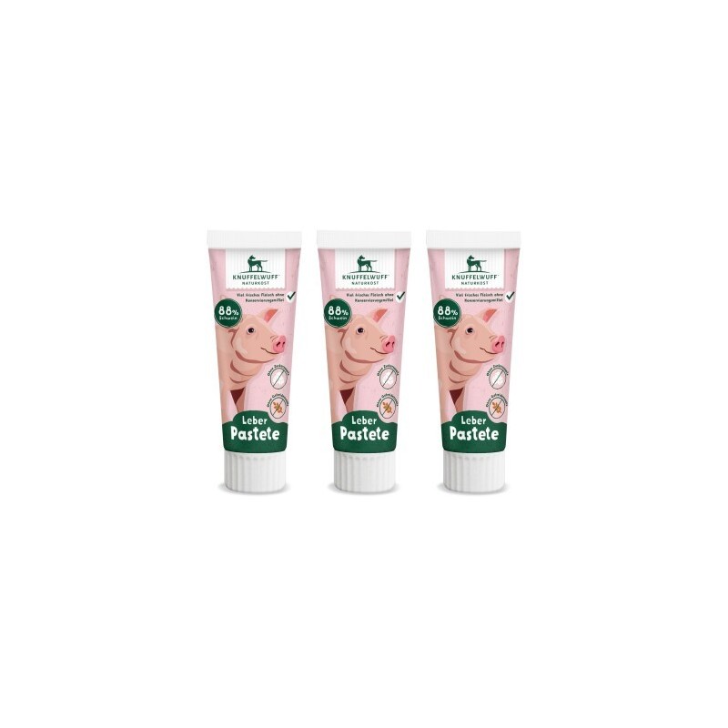Knuffelwuff Tuben Snack Schwein, 225 g