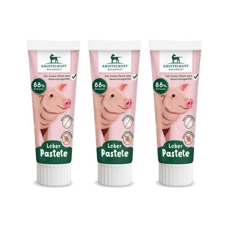 Knuffelwuff Tuben Snack Schwein, 225 g
