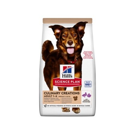 Hill's Science Plan Culinary Creations Adult mit Ente und Kartoffeln 2x14 kg