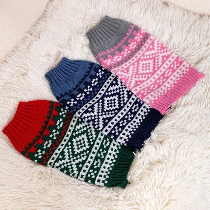 Haustierkleidung für kleine und mittelgroße Hunde, Winterkleidung für Hunde, gestrickter Pullover für Chihuahua-Welpen, Yorks