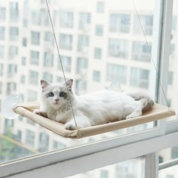 Hängematte für Katzen zum Aufhängen, bequemes Katzenbett, sonniger Fenstersitz, Halterung für Kätzchen, Klettergerüst, Hausti