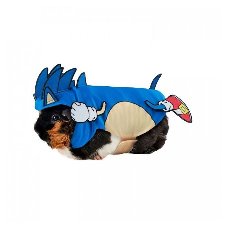 Sonic The Hedgehog Kostüm für kleine Haustiere XS