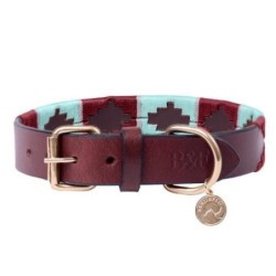 Benji & Flo Sublime Polo-Hundehalsband aus Leder XL -