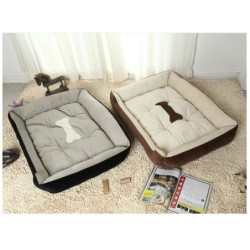 Heimtierbedarf Hundehütte Katzenhütte Herbst/Winter Warme Haustierhütte Hundebettmatte XXS-(45*35*15)cm