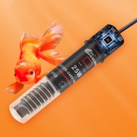 Automatischer Mini-Aquarienheizer 26 °C Betta-Heizung Praktischer Tauchheizer Aquarium 50W