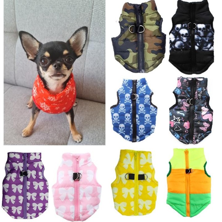 Hundekleidung für kleine Hunde Yorkia Mini Chihuahua Hundekleidung Winterkatzenjacke Mantel für Mopswelpen Daunenmantel Sphyn