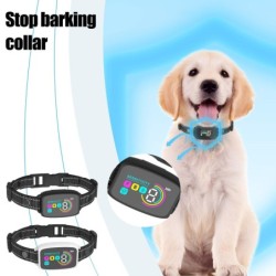 Humanes Antibellhalsband, Antibellhalsband für kleine und mittelgroße Hunde, automatisches Antibellhalsband, einstellbare Pie