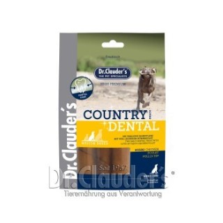 Dr. Clauder's Country Dental Snack Huhn - Medium Breed - 6x 120g