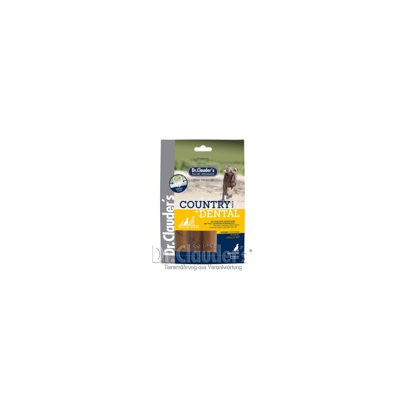 Dr. Clauder's Country Dental Snack Huhn - Medium Breed - 6x 120g