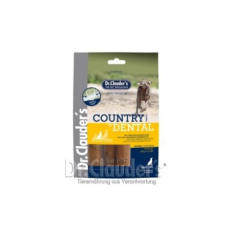 Dr. Clauder's Country Dental Snack Huhn - Medium Breed - 6x 120g
