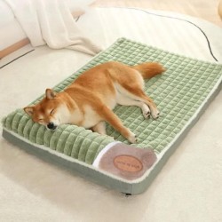 Haustierkissen Hund Winter Flauschiges Warmes Nest Winter Hundekissen Katzenkissen Warmes Winterkuschelkissen für Katze Warm