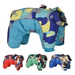 Winter Haustier Hund Mantel Jacke Verdicken Warme Kleidung Für Hunde Wasserdicht Reflektierende Welpen Overalls Chihuahua Fra